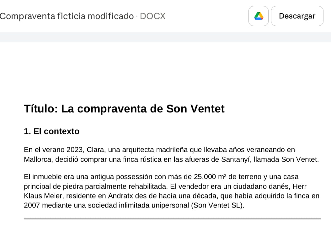 Cómo editar un documento en Claude